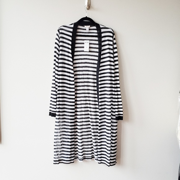 Striped Cardigan - Picture 1 of 3